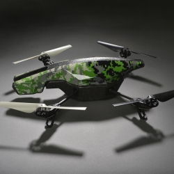 Commercial unmanned aerial systems, like the one pictured above, are increasingly flown in urban areas; if used for illicit purposes, they can pose dangers to civilians.